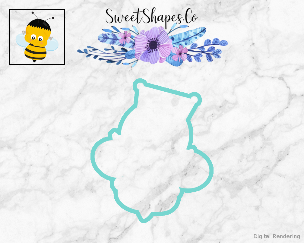 Halloween Bee 3 Cookie Cutter