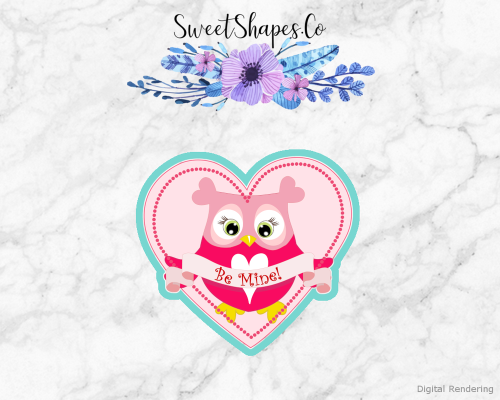 Heart With Banner Cookie Cutter