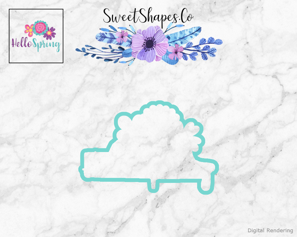Hello Spring 1 Cookie Cutter