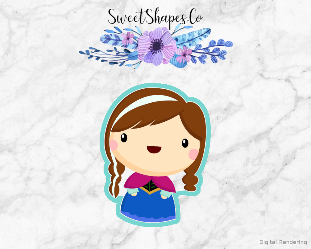 Ice Princess Cookie Cutter