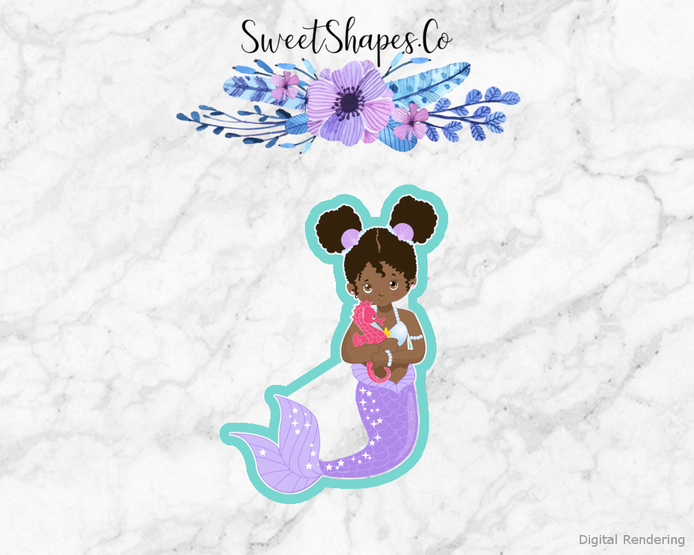 Mermaid 3 Cookie Cutter
