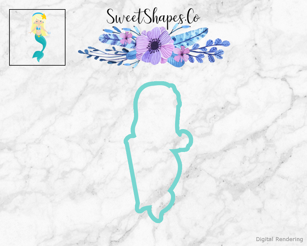 Mermaid 5 Cookie Cutter