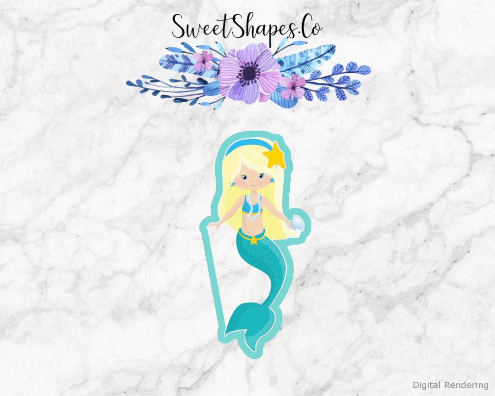 Mermaid 5 Cookie Cutter