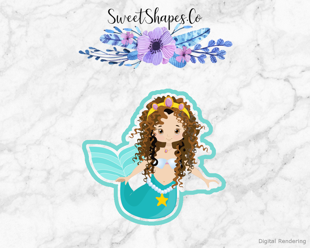 Mermaid 6 Cookie Cutter