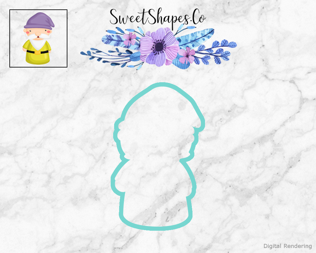 Princess And Gnomes 3 Cookie Cutter