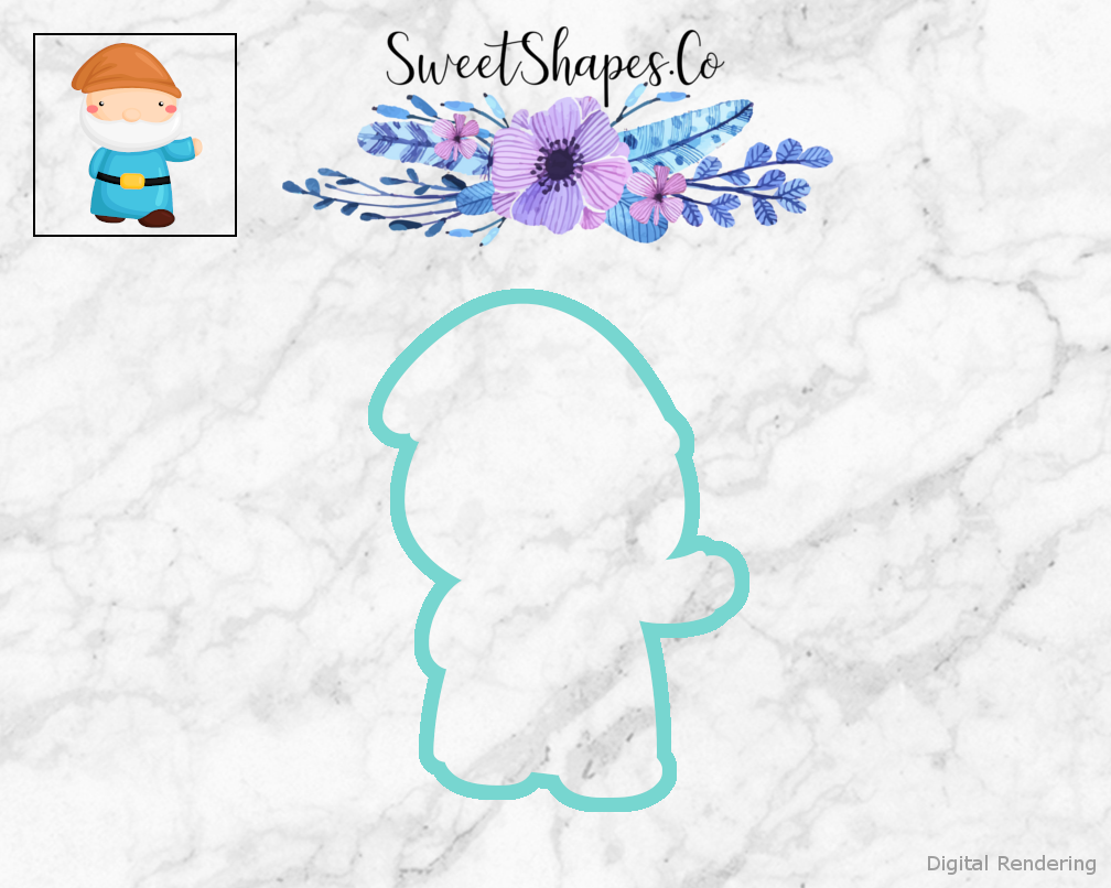 Princess And Gnomes 7 Cookie Cutter