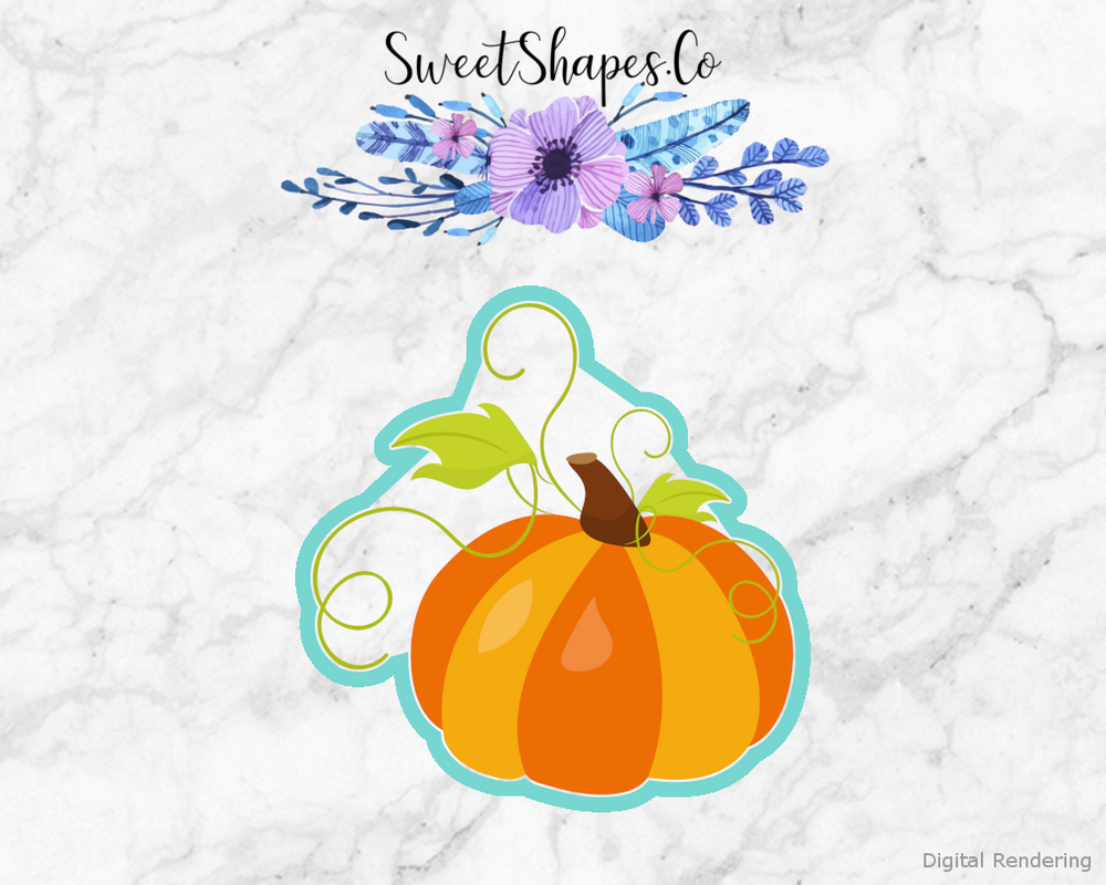 Pumpkin 2 Cookie Cutter
