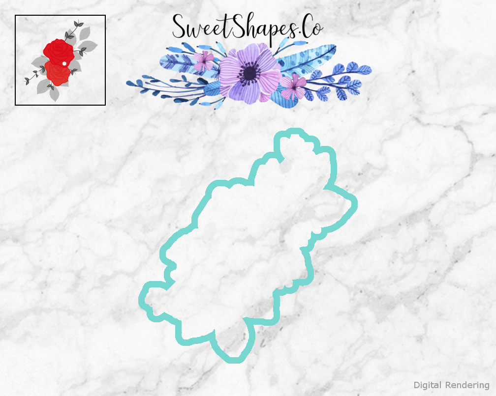 Roses Cookie Cutter