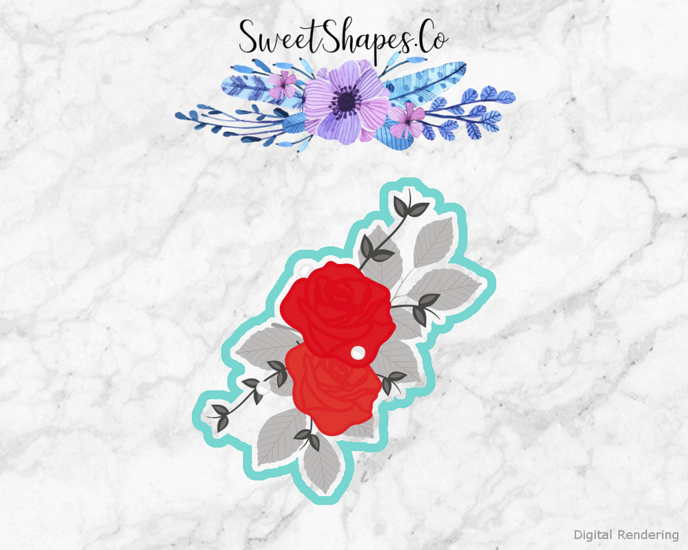 Roses Cookie Cutter