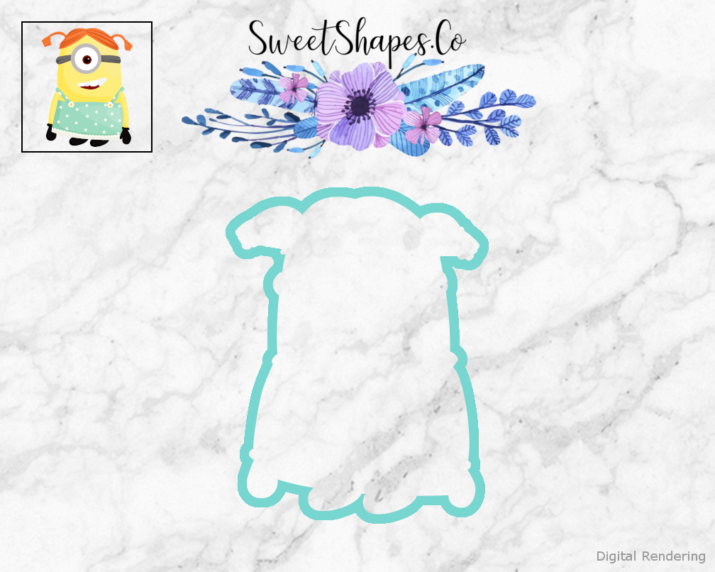 Scientist And Yellow Helper 12 Cookie Cutter