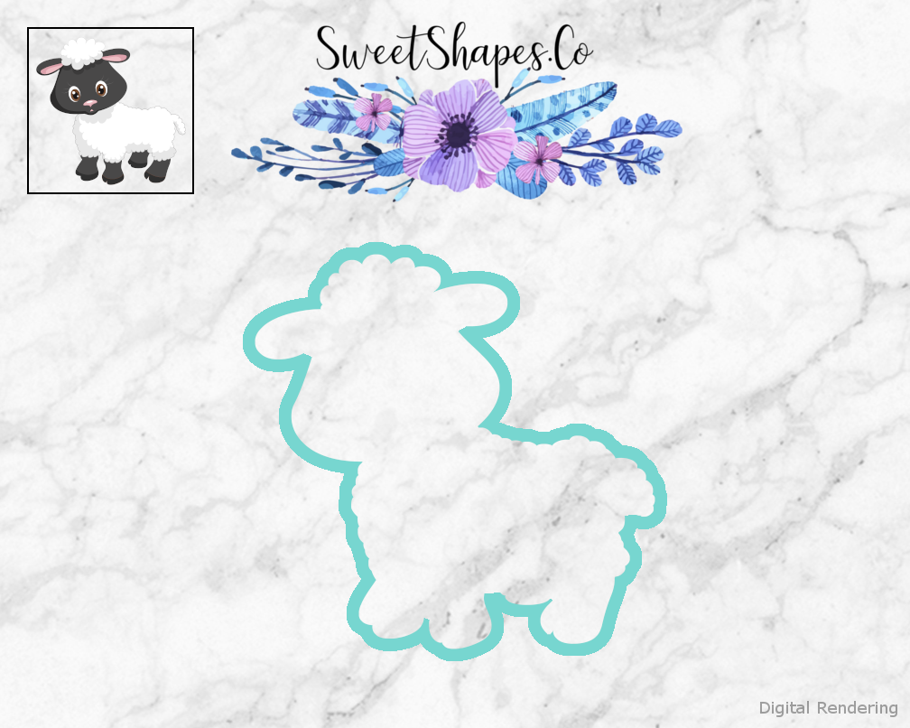 Sheep 1 Cookie Cutter