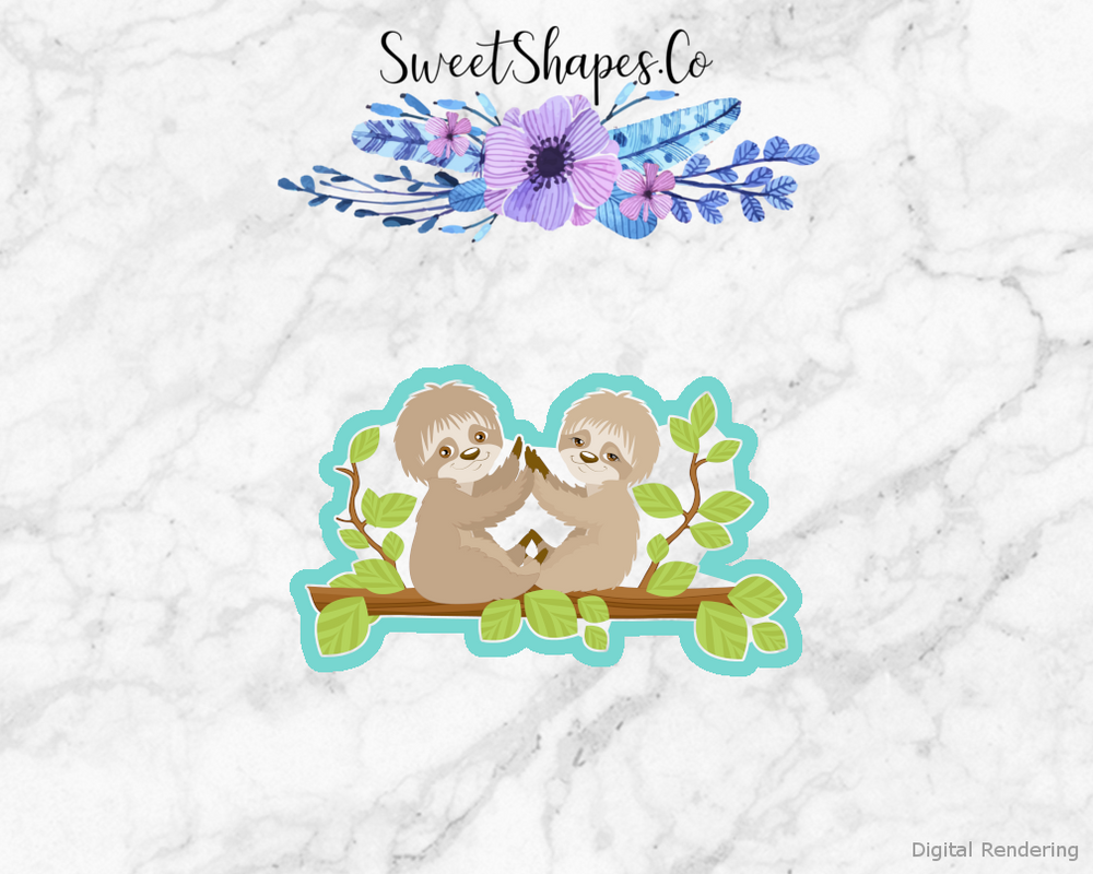 Sloths Cookie Cutter
