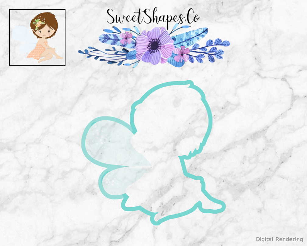 Spring Fairy 4 Cookie Cutter