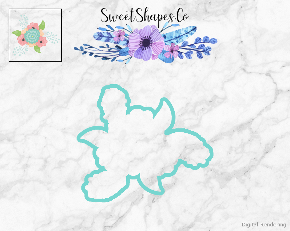 Spring Flowers 2 Cookie Cutter