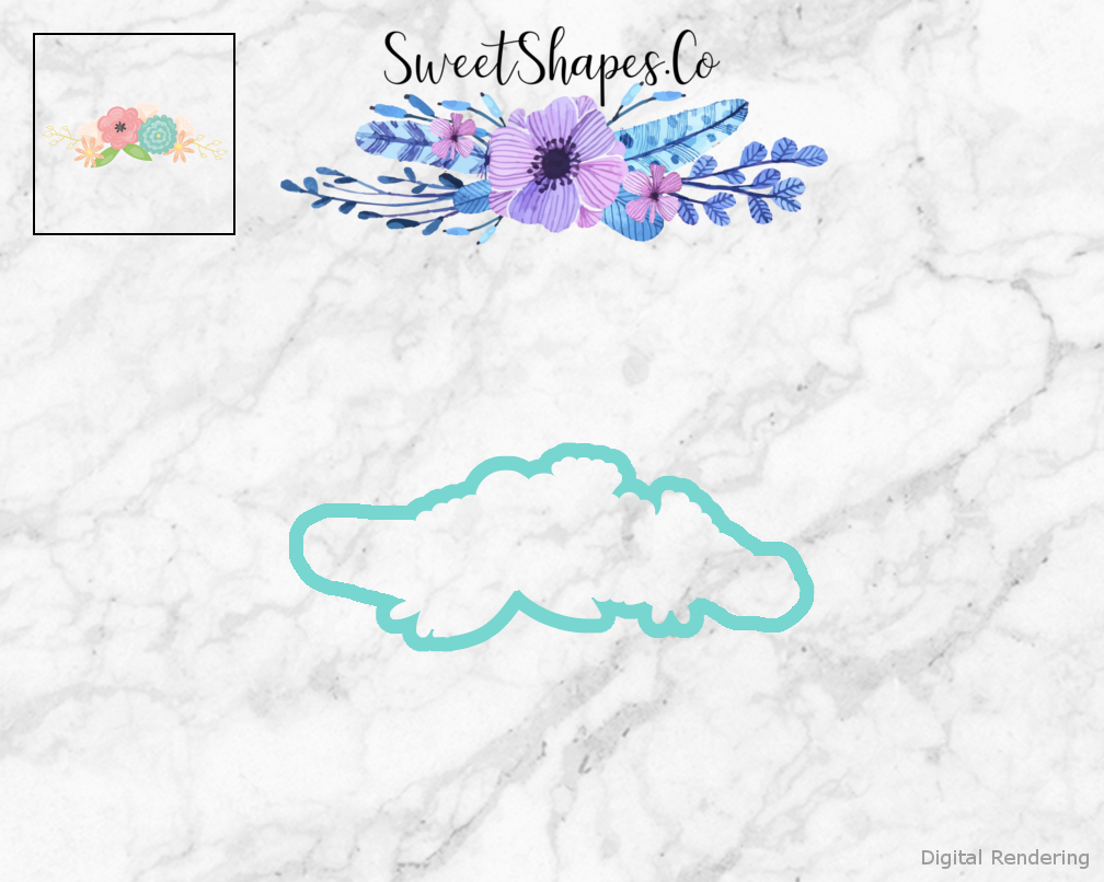 Spring Flowers 3 Cookie Cutter