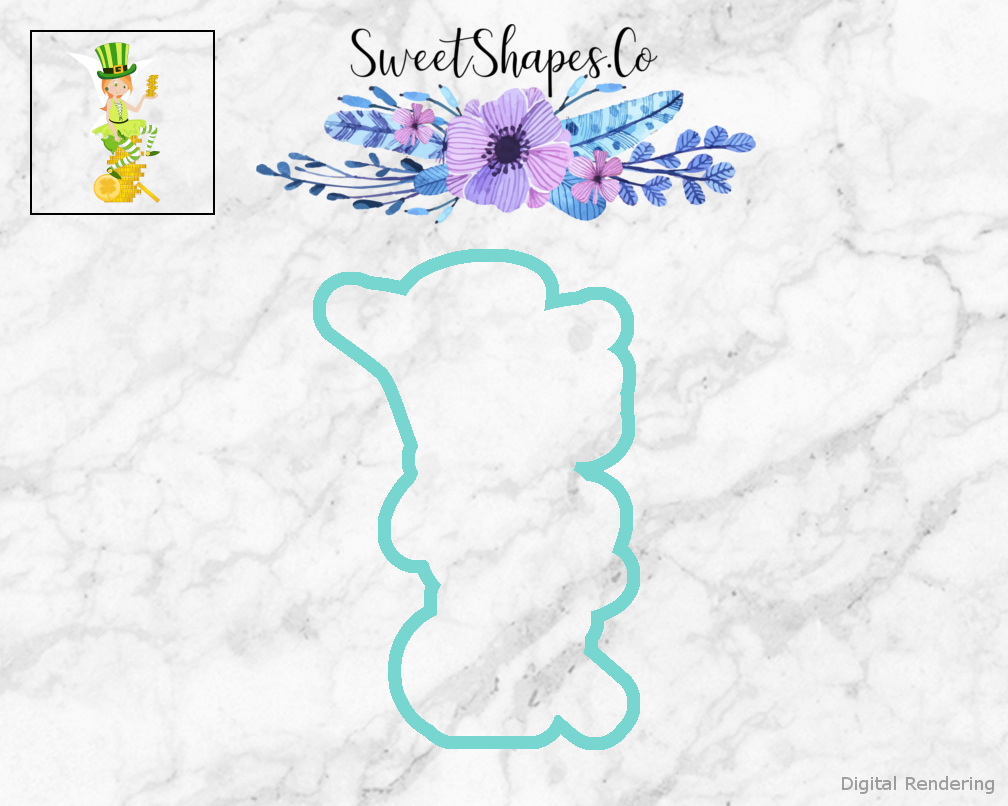 St Patricks Day Fairy 1 Cookie Cutter