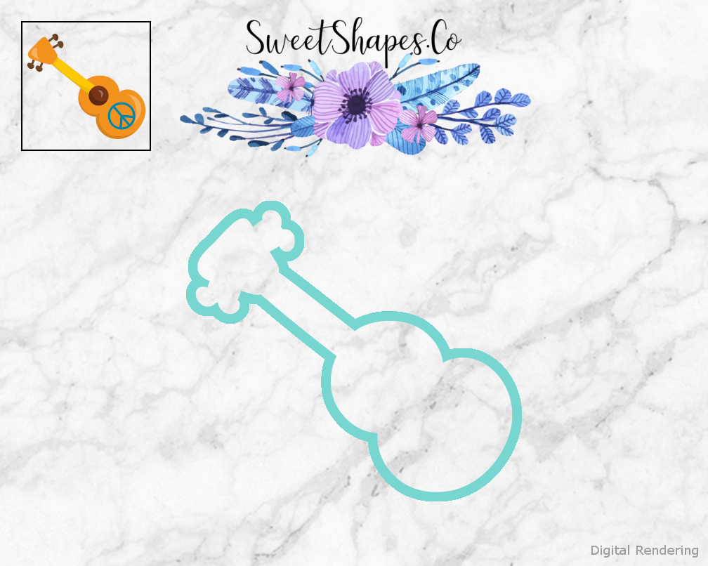 Ukelele Cookie Cutter