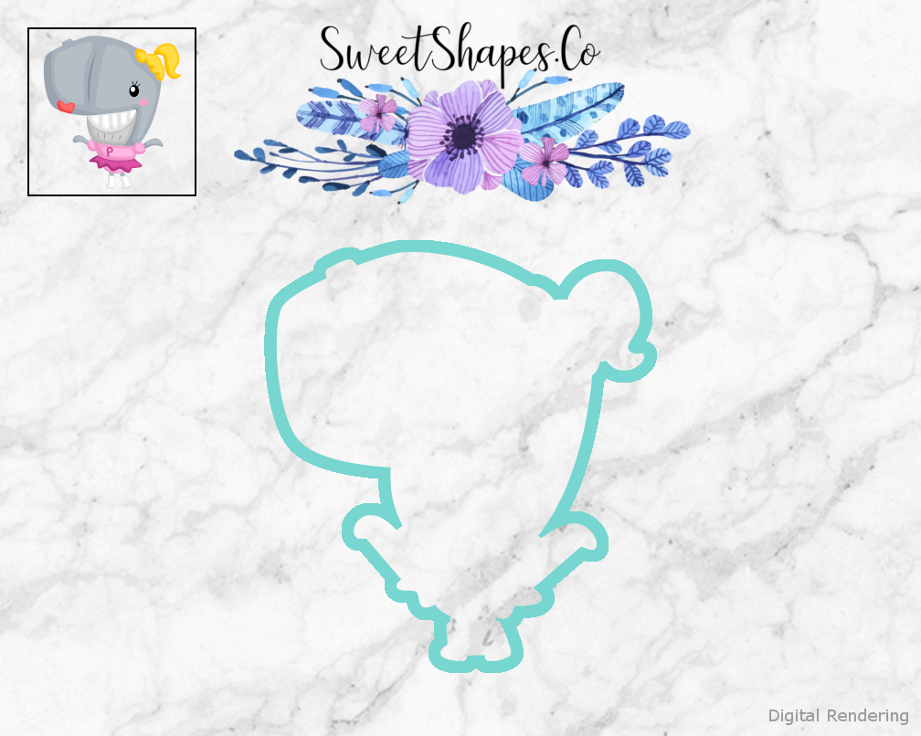 Under Water Sponge 10 Cookie Cutter