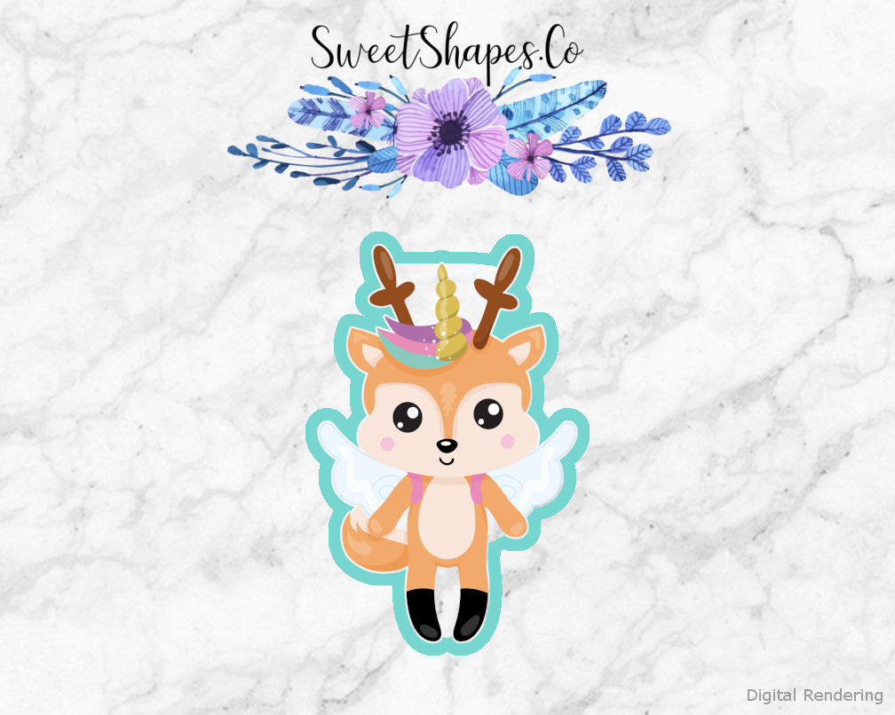 Unicorn Deer Cookie Cutter