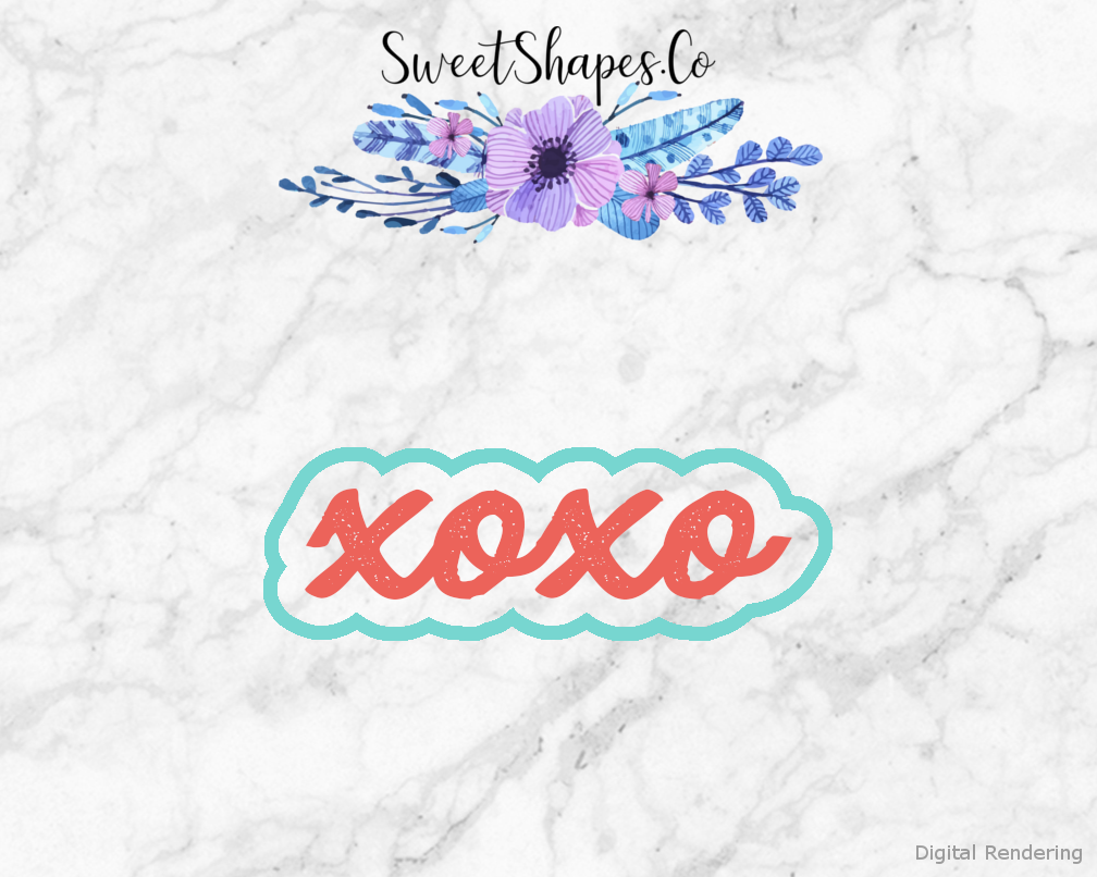 Xoxo Cookie Cutter