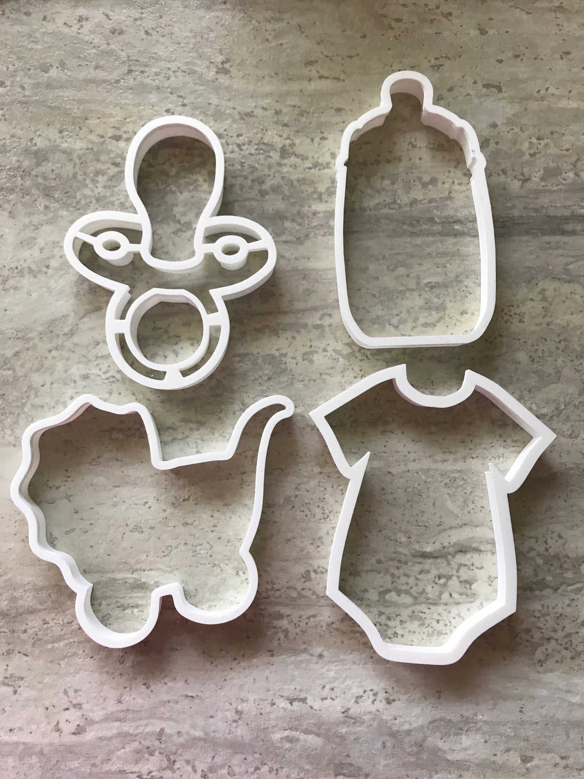 Baby Shower Cookie Cutters - Set of 4