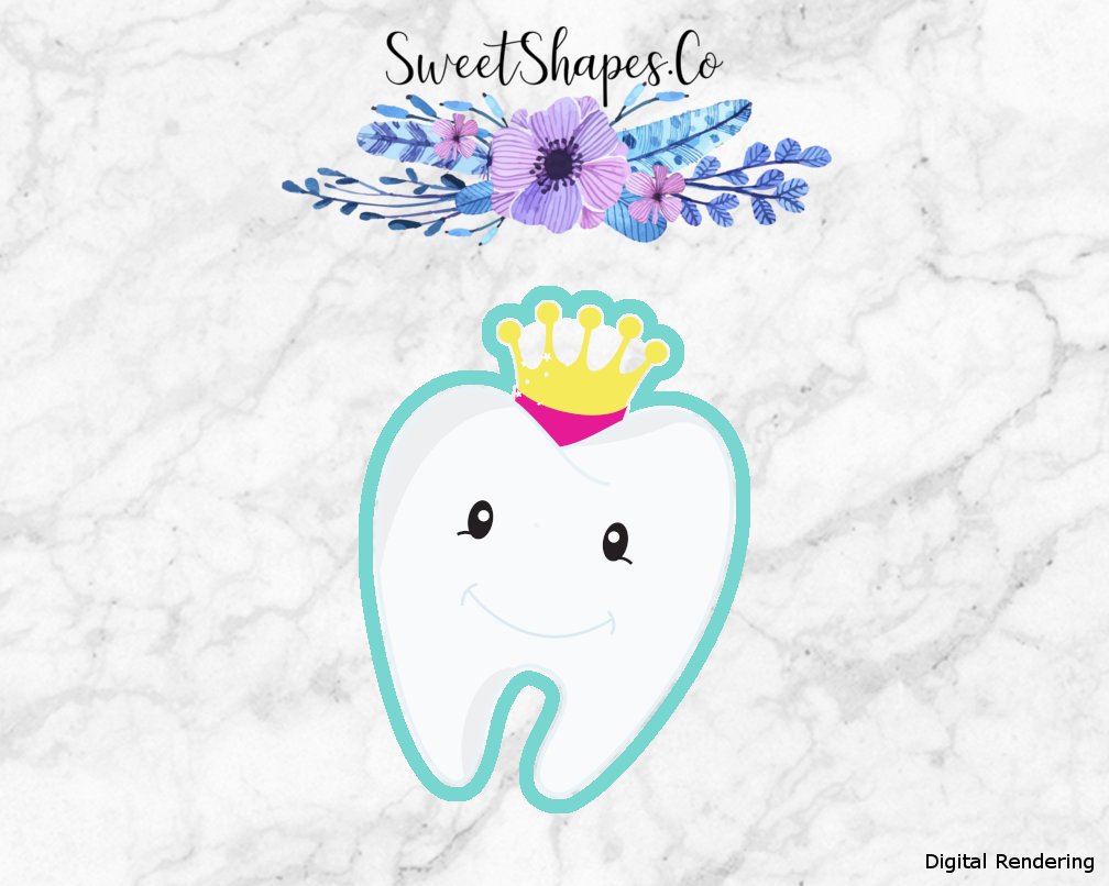 Crown Tooth Cookie Cutter
