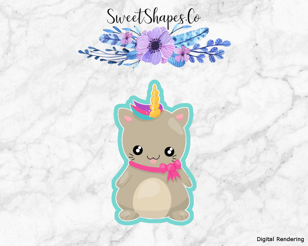 Unicorn Kitty Cookie Cutter