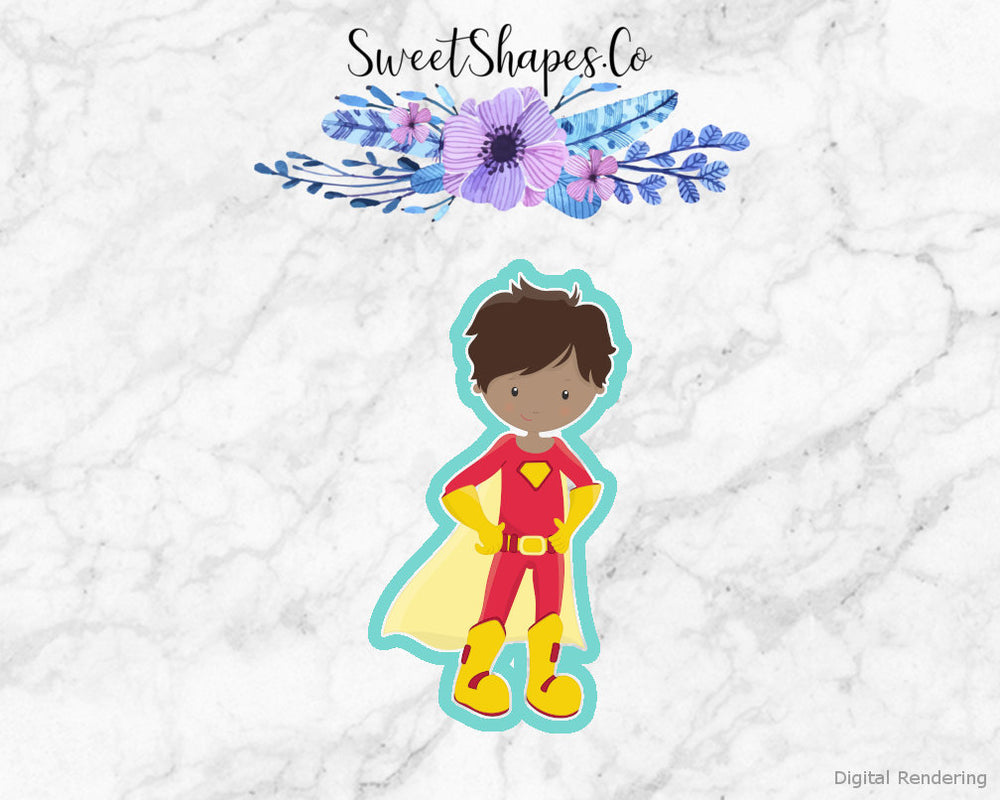 Superhero Boy 3 Cookie Cutter
