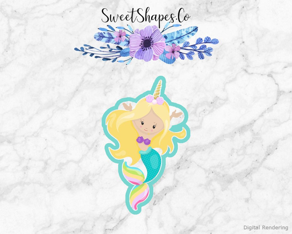Unicorn Mermaid Cookie Cutter