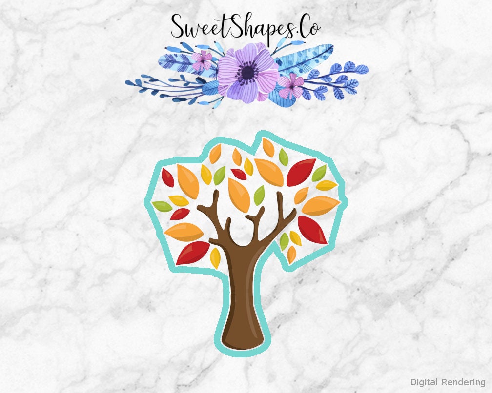 Autumn Tree 2 Cookie Cutter