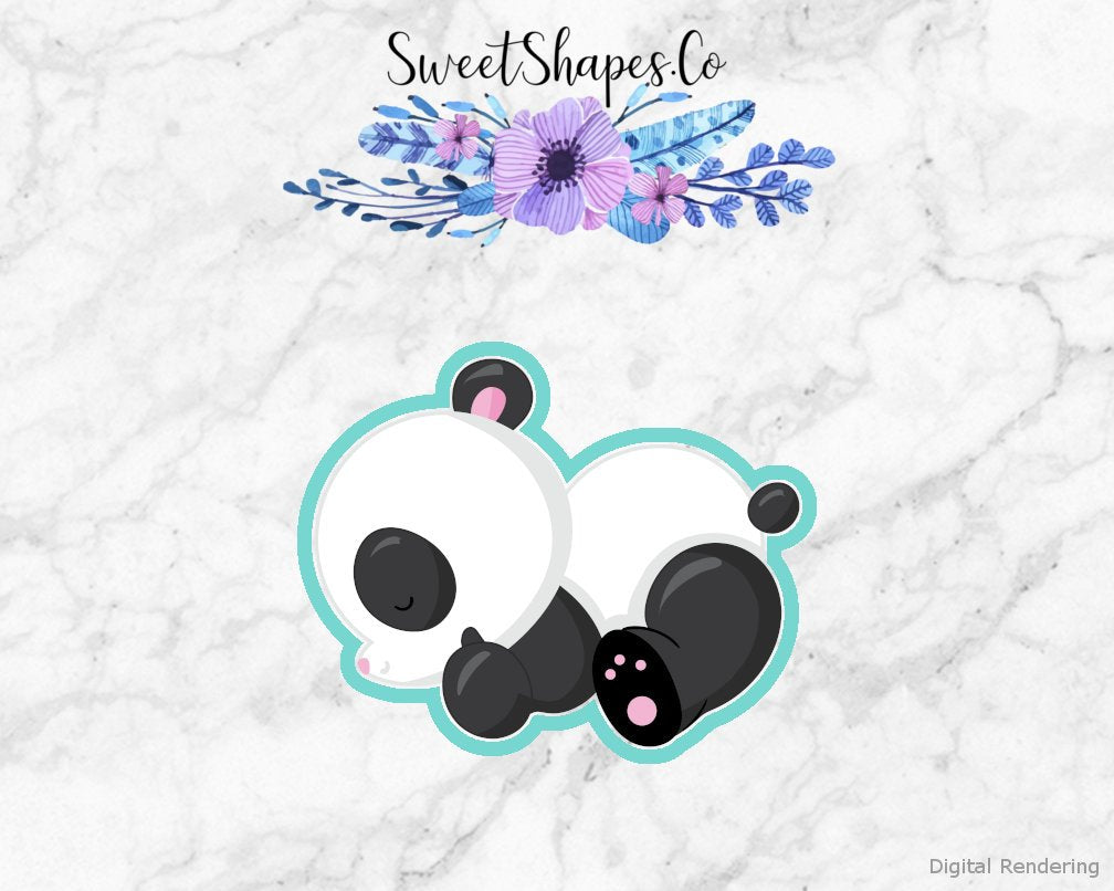 Sleeping Panda Cookie Cutter