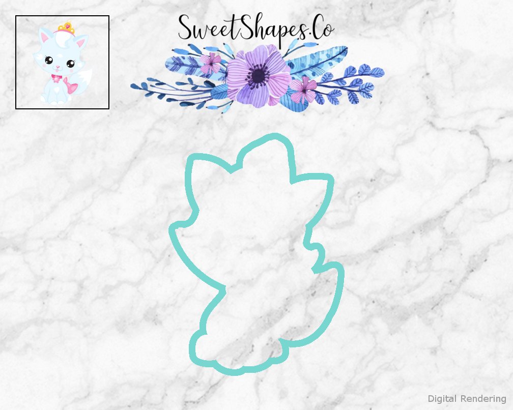 Princess Kitty Cookie Cutter