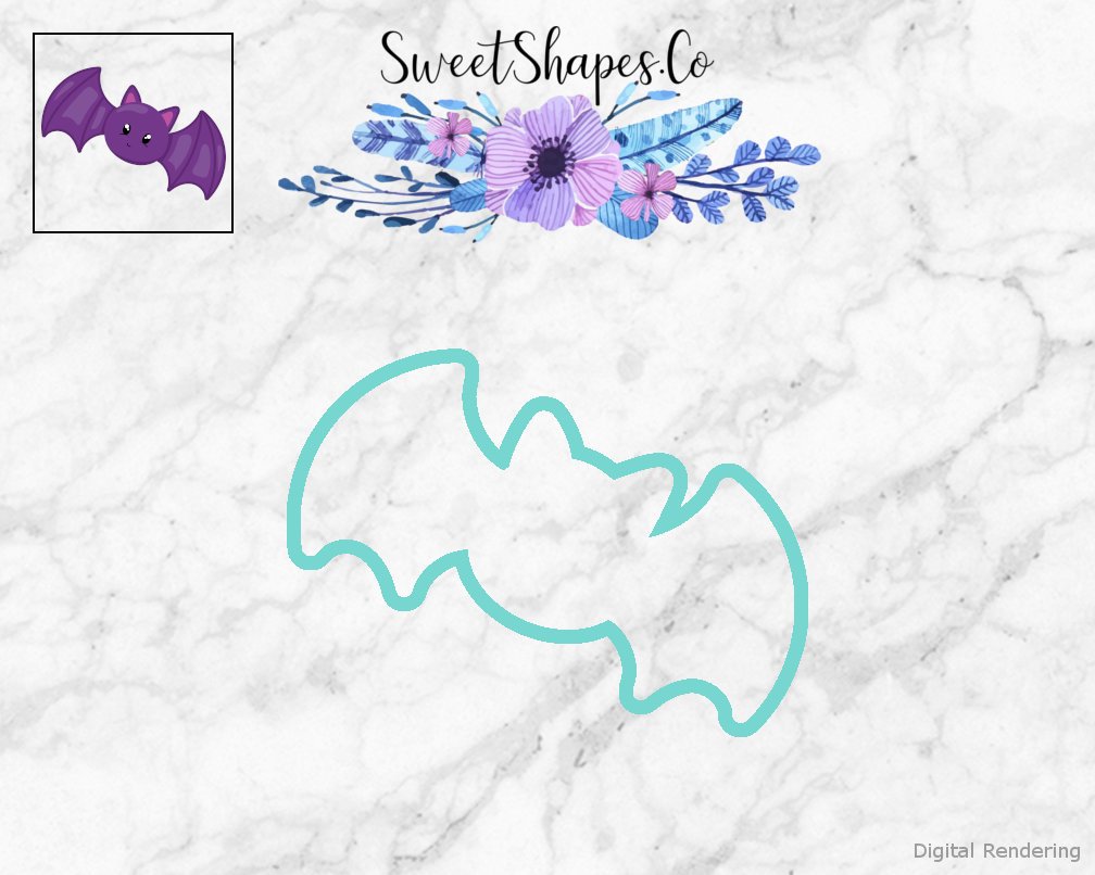 Cute Bat Cookie Cutter