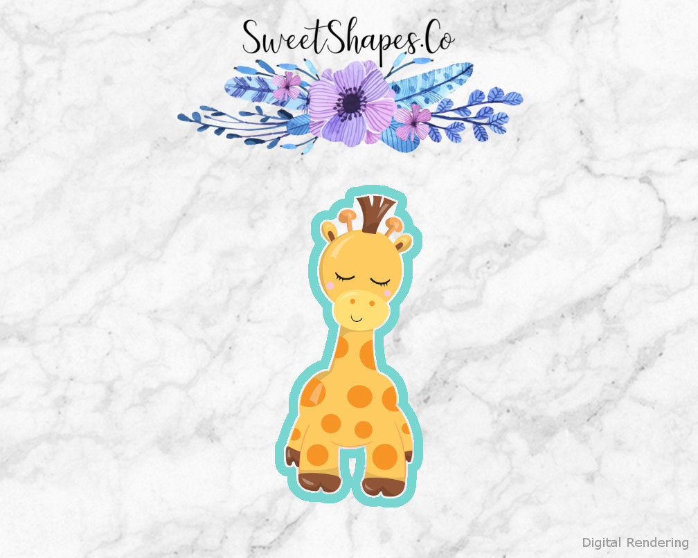 Standing Giraffe Cookie Cutter