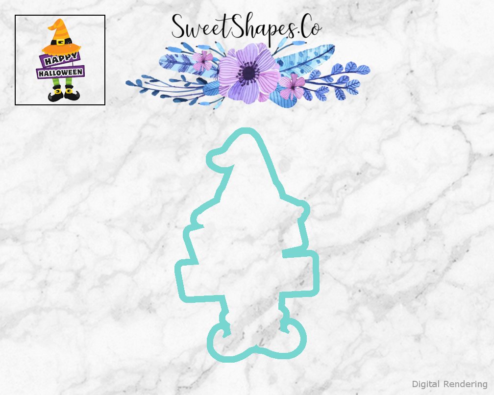 Witch Banner Cookie Cutter