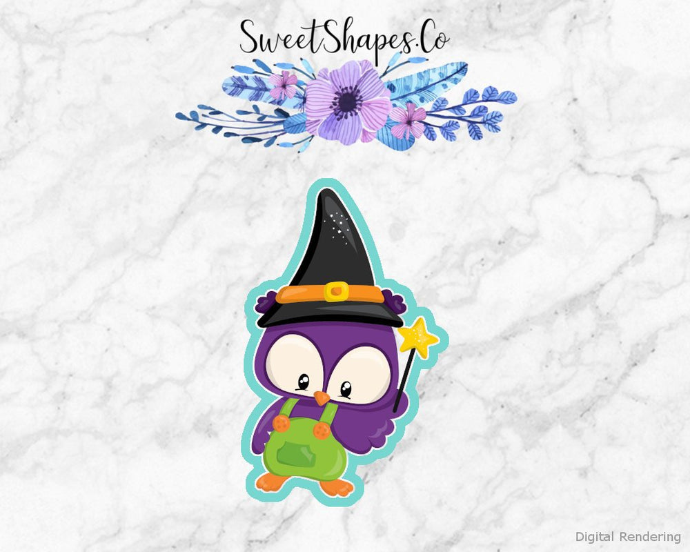 Witch Owl 1 Cookie Cutter
