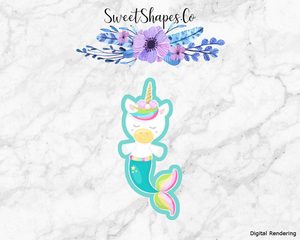 Unicorn Mermaid Cookie Cutter