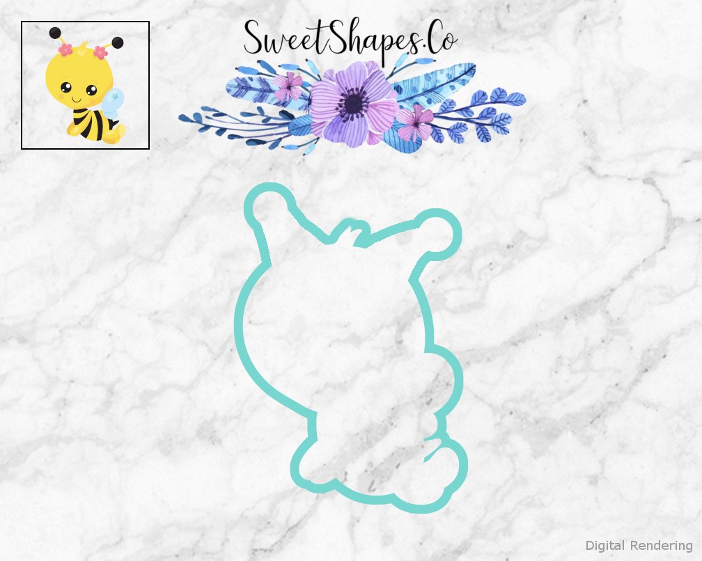 Cute Bee Cookie Cutter