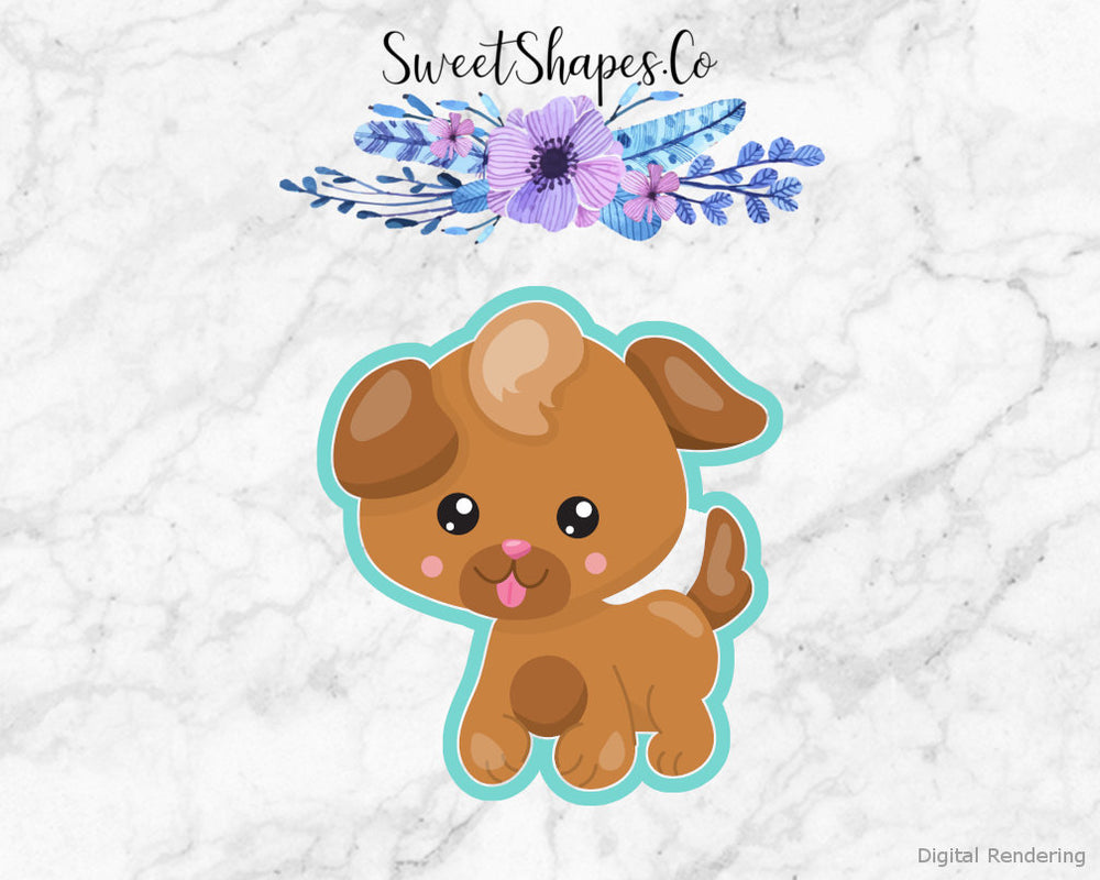 Cute Dog 4 Cookie Cutter