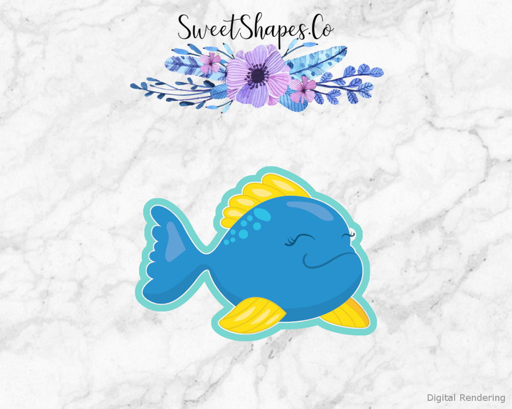 Cute Fish 4 Cookie Cutter