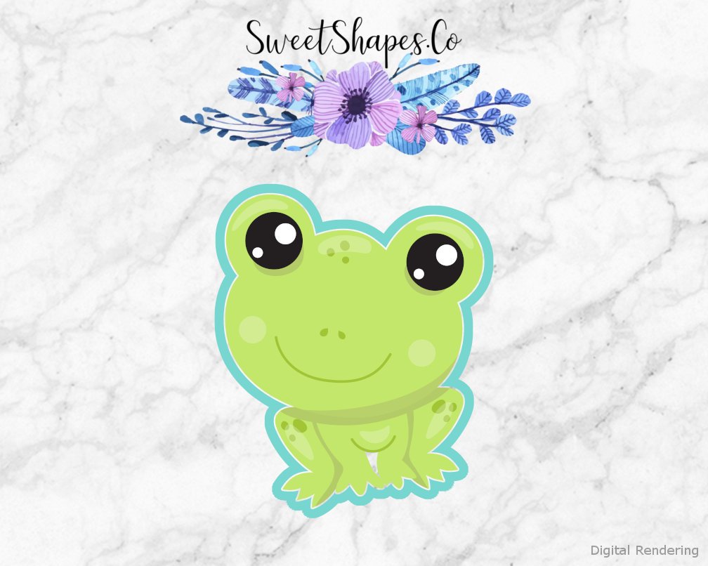 Cute Frog Cookie Cutter