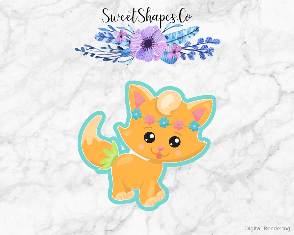 Cute Kitty 1 Cookie Cutter