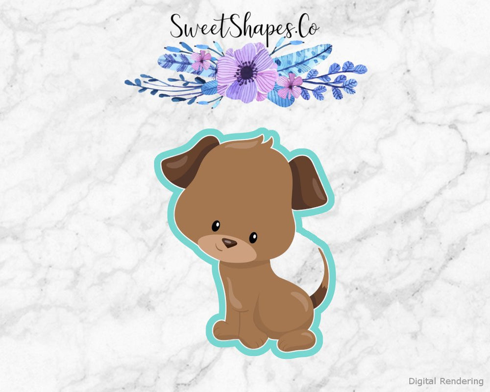 Cute Puppy 1 Cookie Cutter