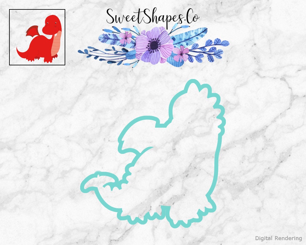 Dragon 1 Cookie Cutter