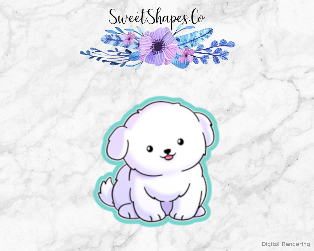 Bichon Puppy Cookie Cutter