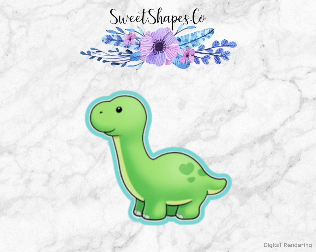 Brontosaurus Cookie Cutter