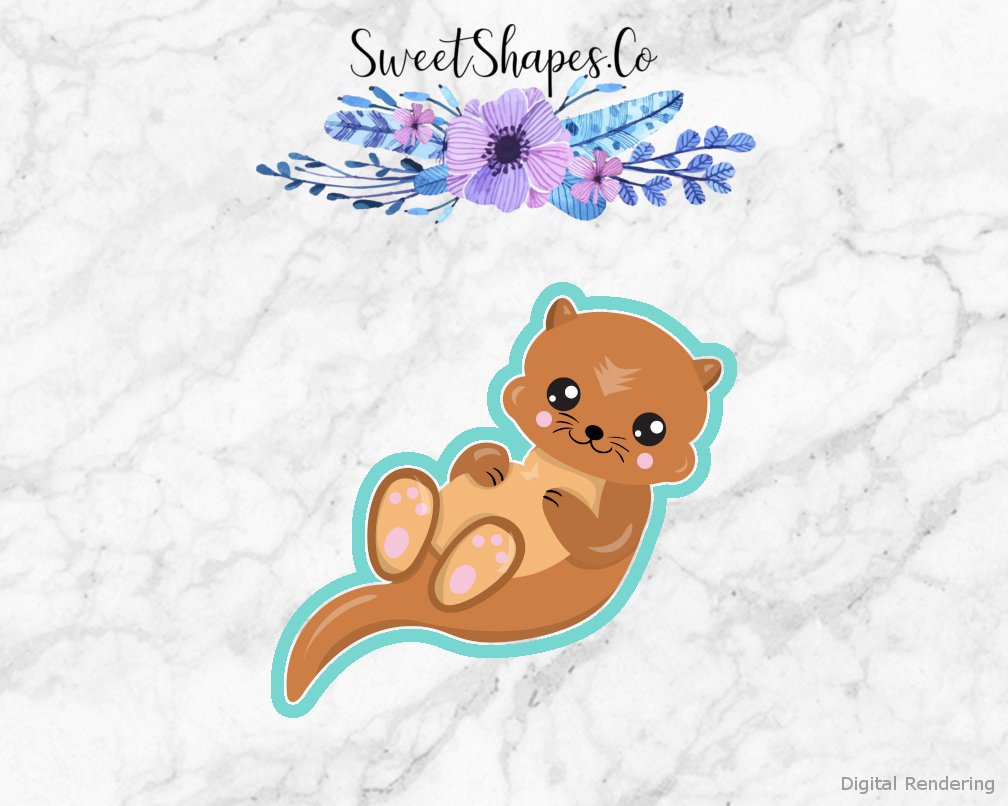 Otter 1 Cookie Cutter