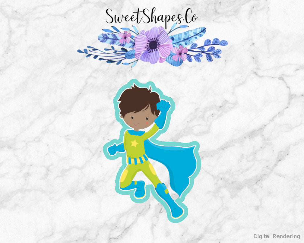 Superhero Boy 1 Cookie Cutter
