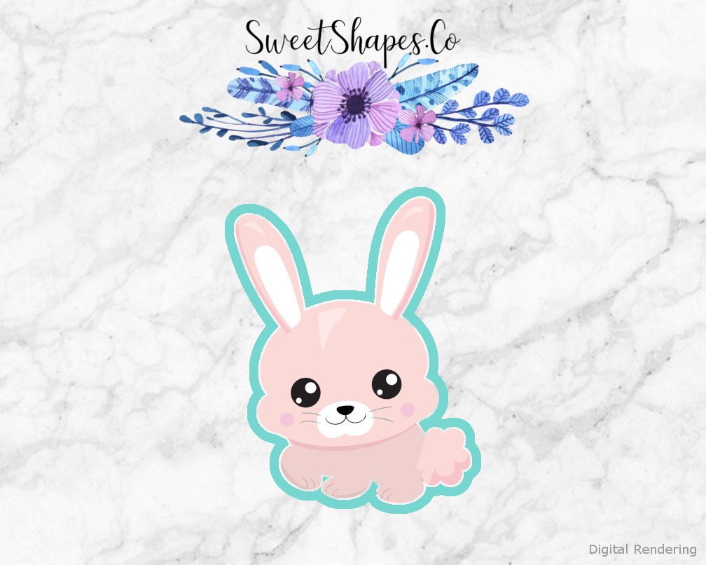 Sleeping Bunny Cookie Cutter