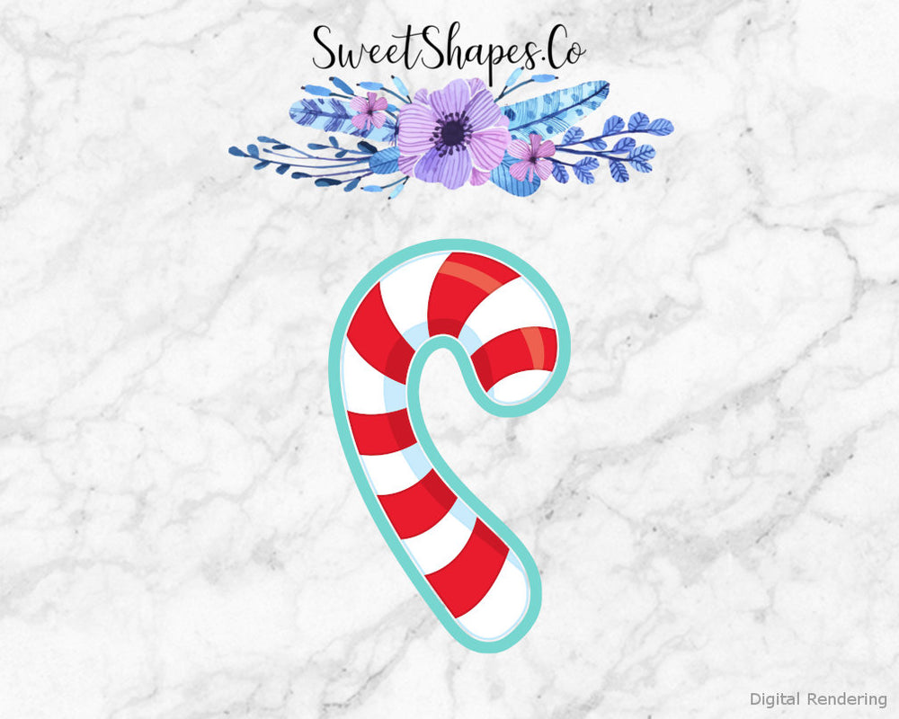 Candy Cane 2 Cookie Cutter